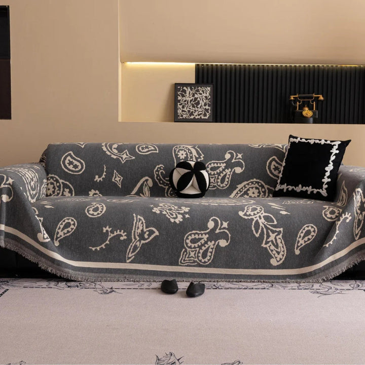 Lisslune | Boho Bloom Soft Sofa Cover