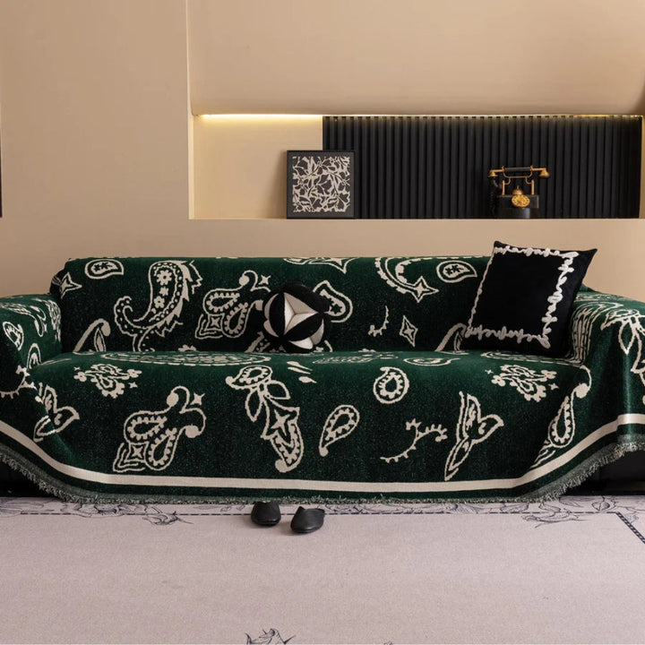 Lisslune | Boho Bloom Soft Sofa Cover