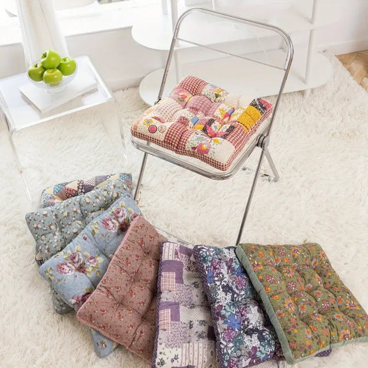 Lisslune | Boho Floral Thick Seat Cushions