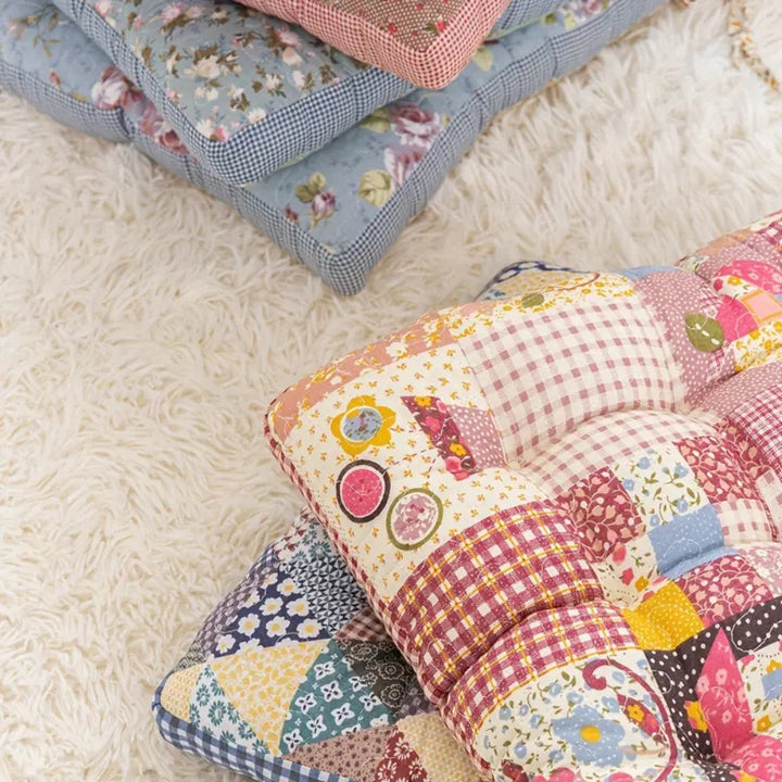 Lisslune | Boho Floral Thick Seat Cushions