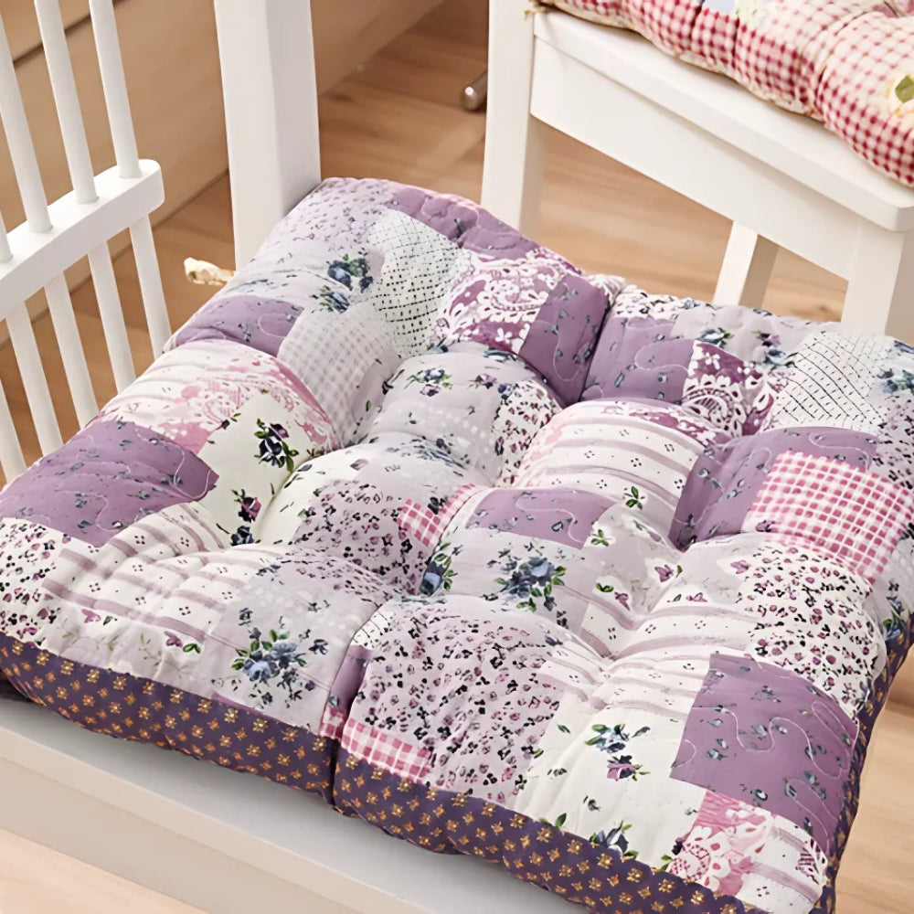 Lisslune | Boho Floral Thick Seat Cushions