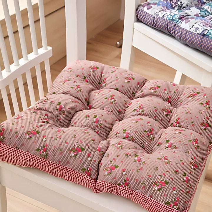 Lisslune | Boho Floral Thick Seat Cushions