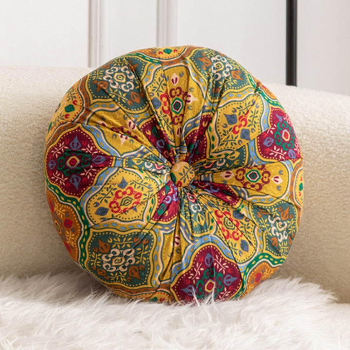 Lisslune | Boho Round Seat Cushion