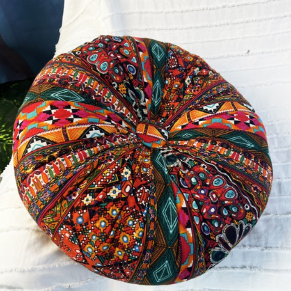 Lisslune | Boho Round Seat Cushion