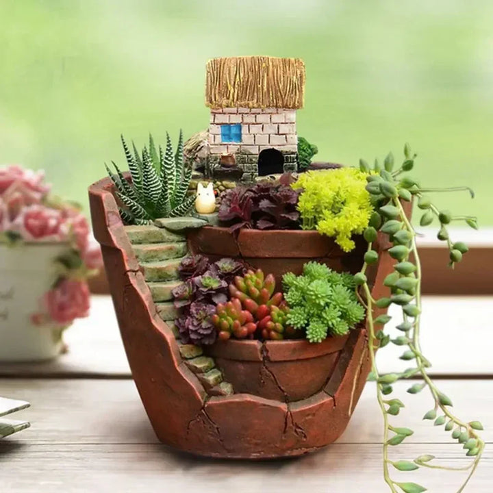 Lisslune | UrbanSprout Indoor Plant Pot – Elegant Container for Succulents and Herbs
