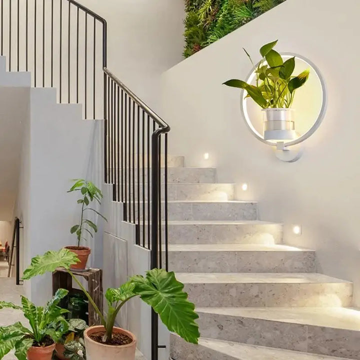 Lisslune | Botanical Wall Lamp - wall lamp with plant for stylish illumination