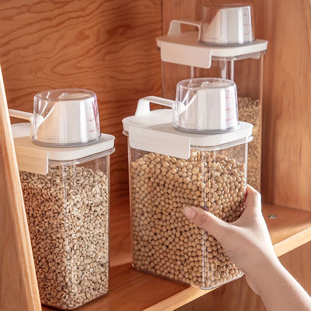 Lisslune | Clear Cereal and Grain Organizer