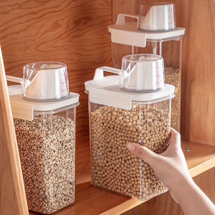 Lisslune | Clear Cereal and Grain Organizer