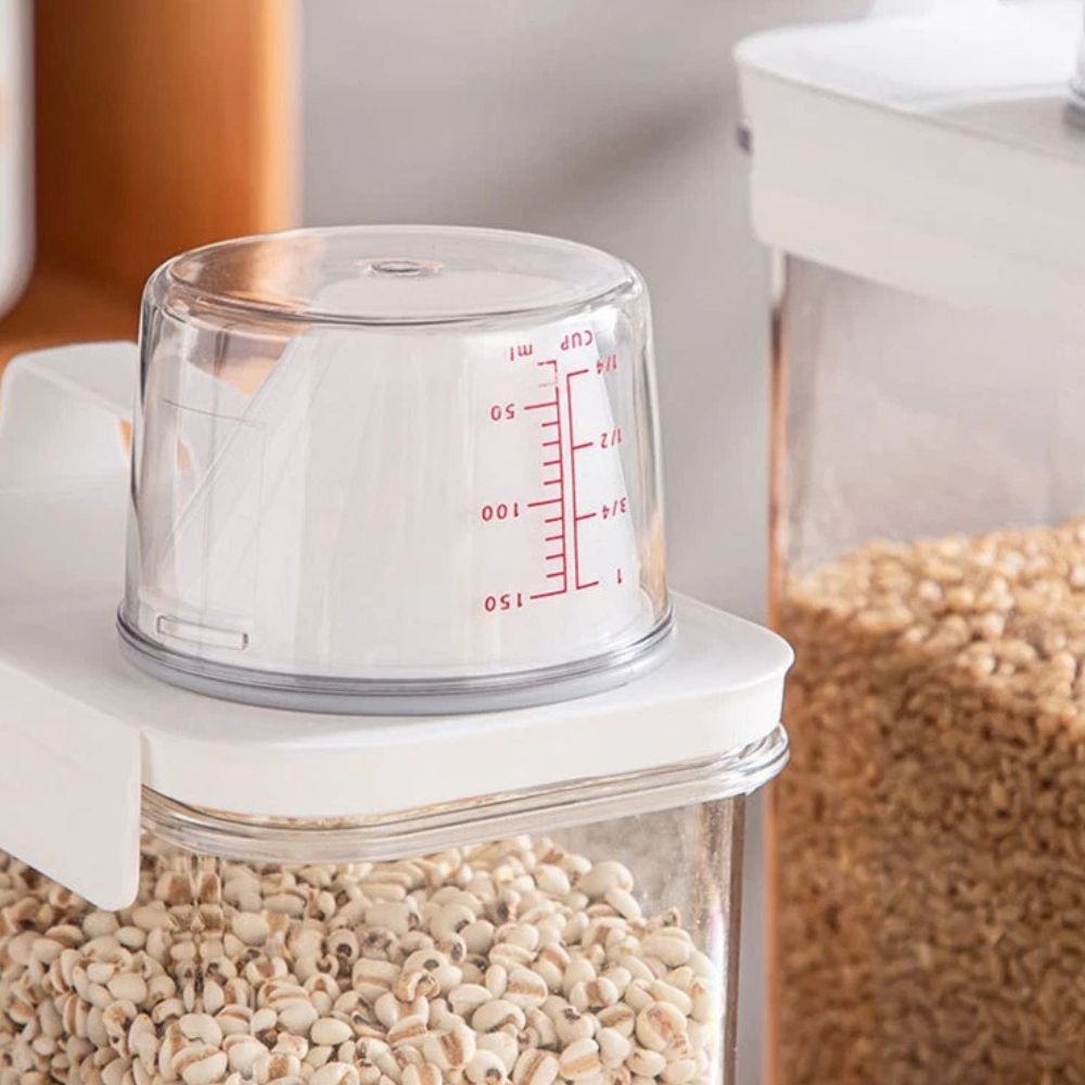 Lisslune | Clear Cereal and Grain Organizer