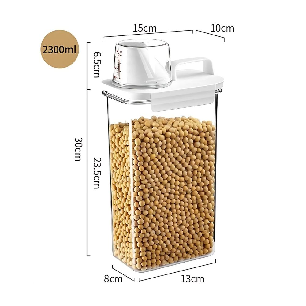 Lisslune | Clear Cereal and Grain Organizer
