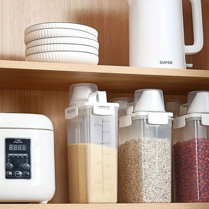 Lisslune | Clear Cereal and Grain Organizer