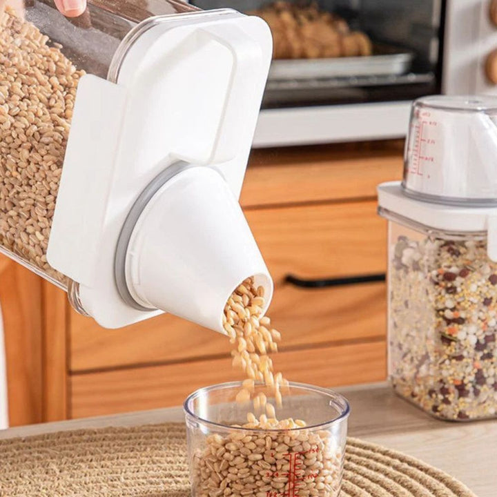 Lisslune | Clear Cereal and Grain Organizer