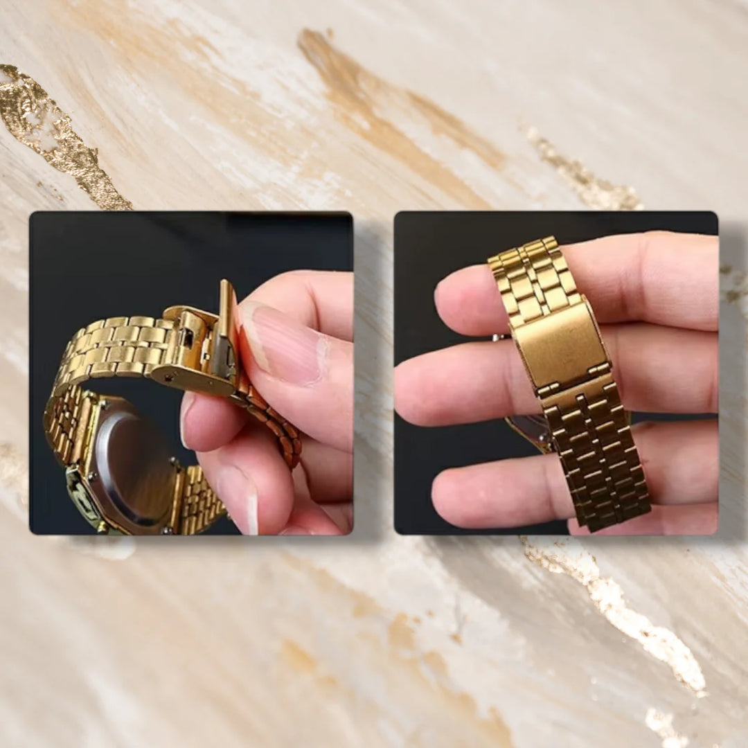 Lisslune | Replacement bracelet steel gold "Tita"