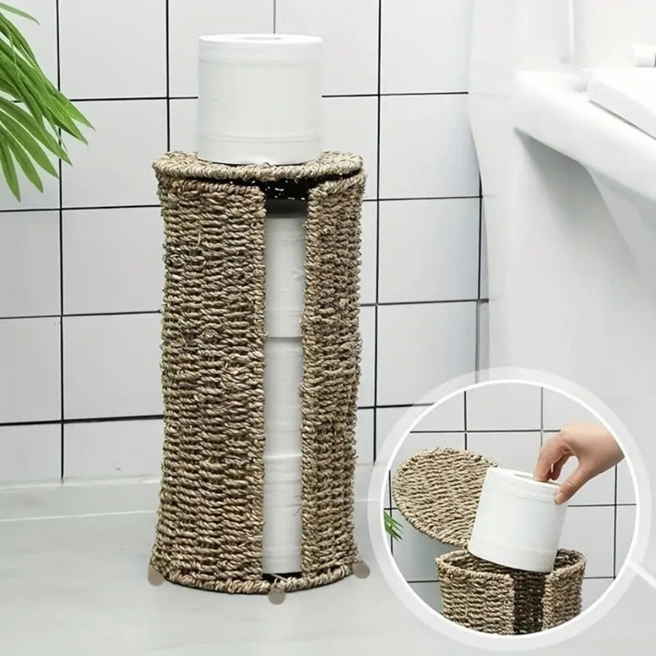 Lisslune | Braided Rope Toilet Paper Holder