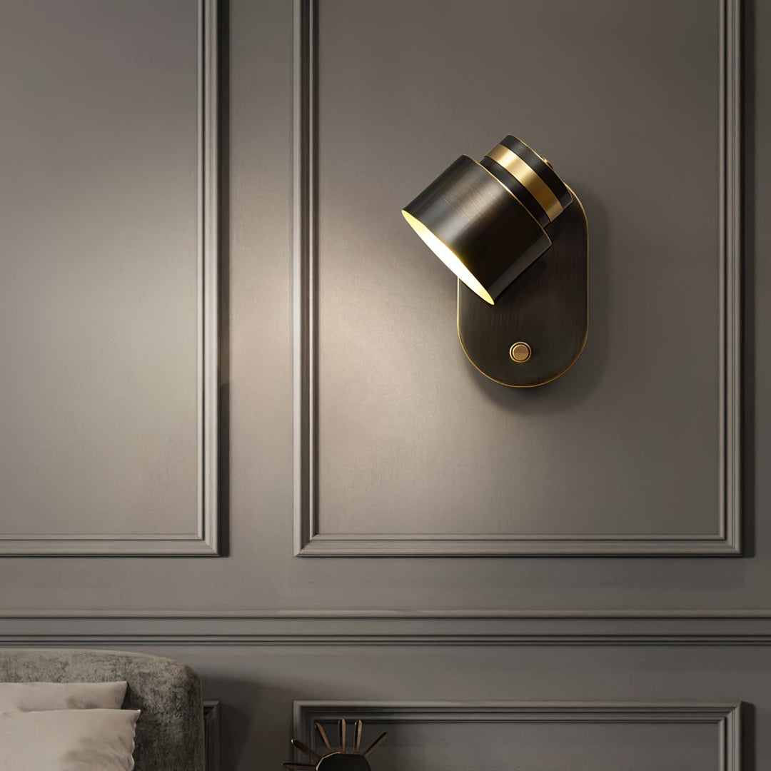 Lisslune | ShadowGlow - Glossy Wall Sconce