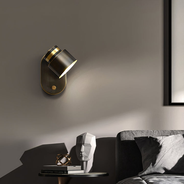 Lisslune | ShadowGlow - Glossy Wall Sconce