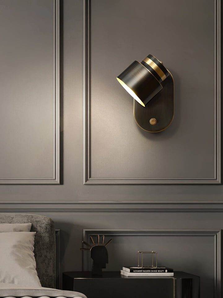 Lisslune | ShadowGlow - Glossy Wall Sconce