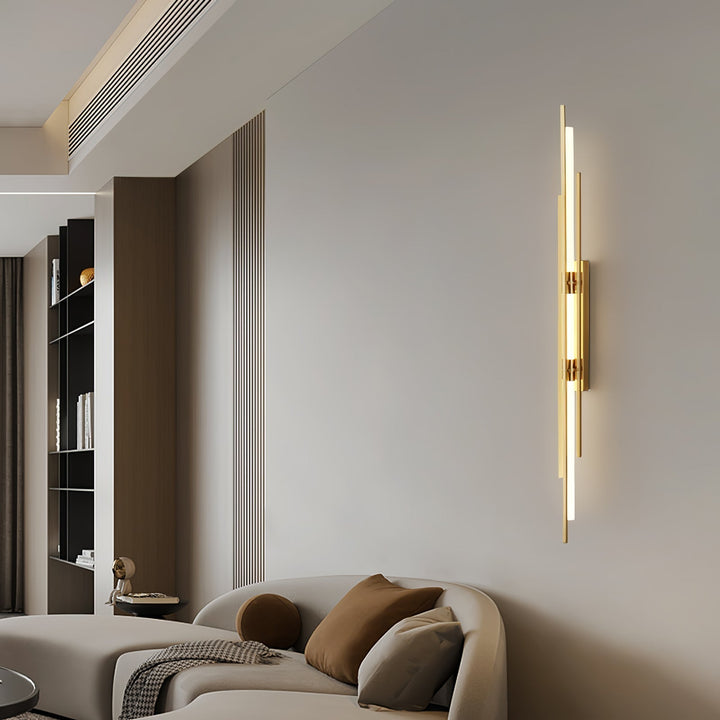 Lisslune | LuxeAura – Opulent Gold Wall Light for Elegant Spaces