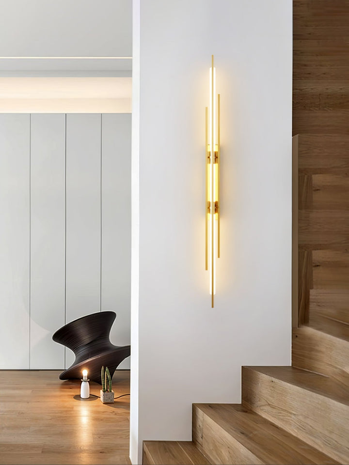 Lisslune | LuxeAura – Opulent Gold Wall Light for Elegant Spaces