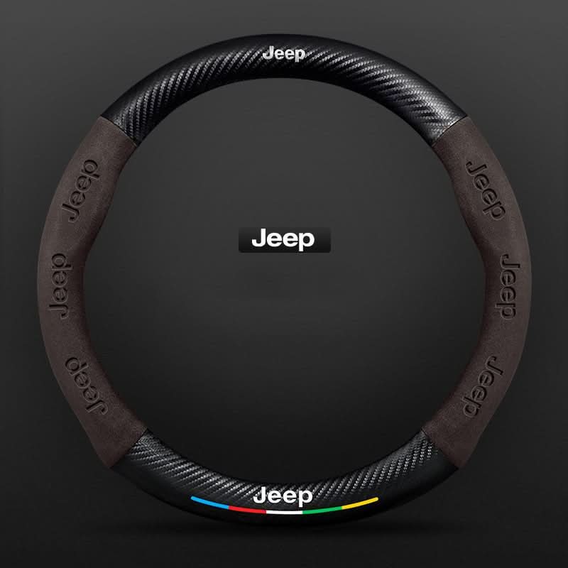 Lisslune | Non-slip steering wheel cover with breathable leather