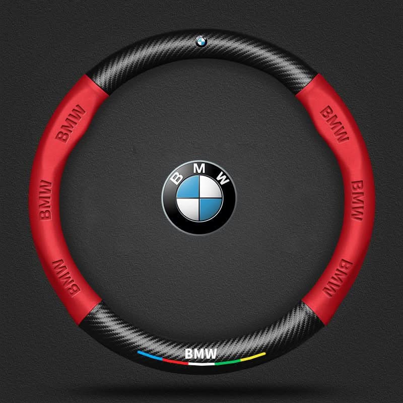 Lisslune | Non-slip steering wheel cover with breathable leather