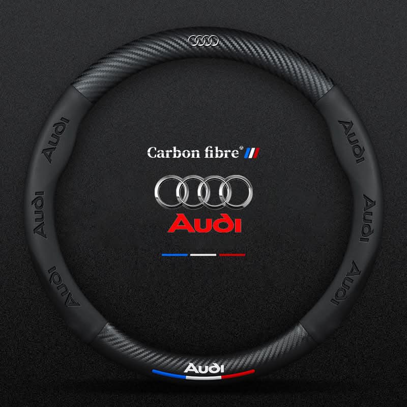 Lisslune | Non-slip steering wheel cover with breathable leather