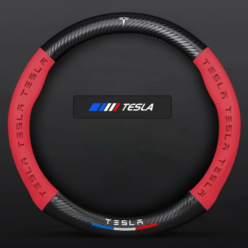 Lisslune | Non-slip steering wheel cover with breathable leather