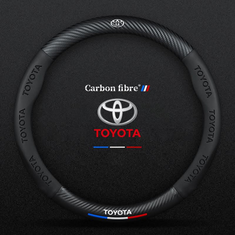 Lisslune | Non-slip steering wheel cover with breathable leather