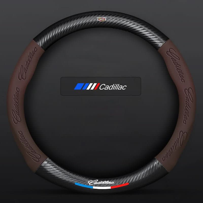 Lisslune | Non-slip steering wheel cover with breathable leather