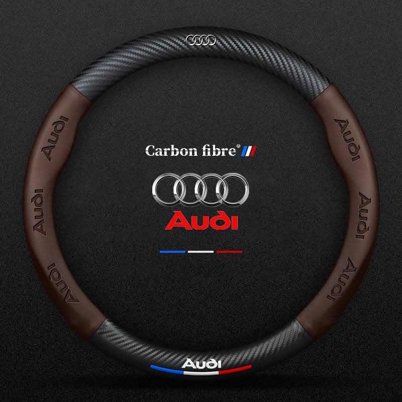 Lisslune | Non-slip steering wheel cover with breathable leather