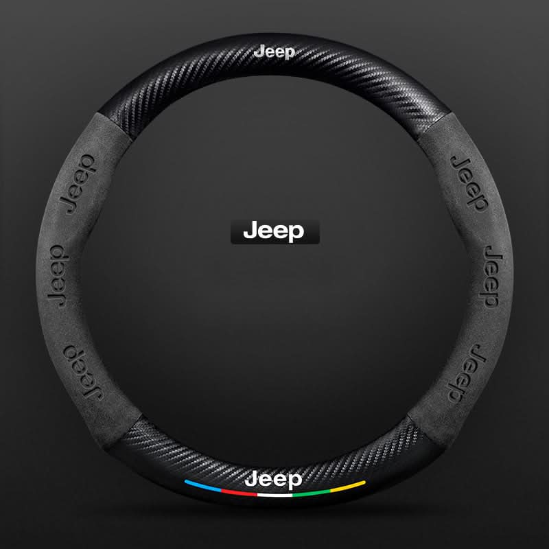 Lisslune | Non-slip steering wheel cover with breathable leather