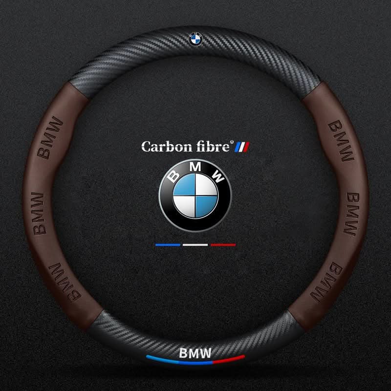 Lisslune | Non-slip steering wheel cover with breathable leather