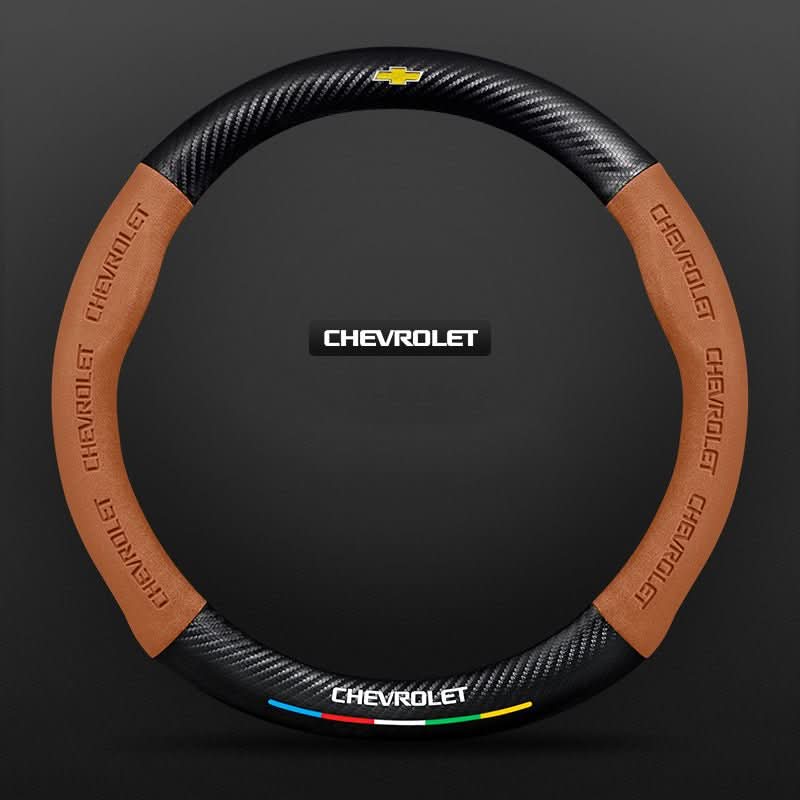 Lisslune | Non-slip steering wheel cover with breathable leather
