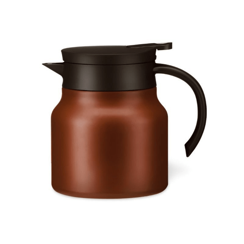 Lisslune | Insulated teapot with stainless steel strainer & ceramic for hot or cold tea