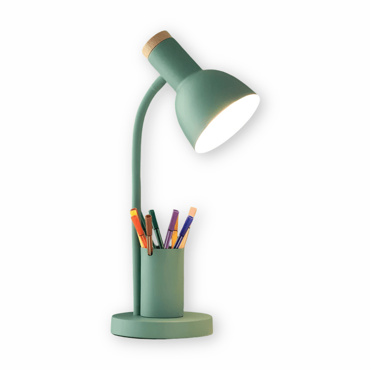 Lisslune | LED Table Lamp with Pen Holder for Organization & Style