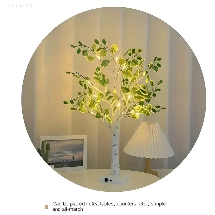 Lisslune | BrightTree LED Lamp – Illuminated Tree Light for Home Décor and Ambient Lighting