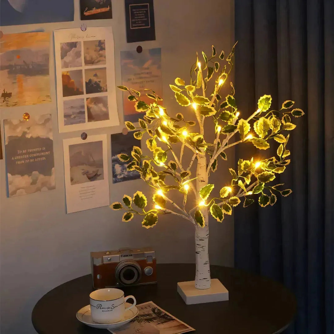 Lisslune | BrightTree LED Lamp – Illuminated Tree Light for Home Décor and Ambient Lighting