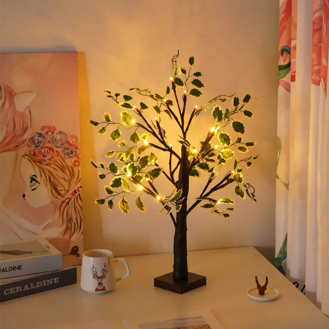 Lisslune | Magical BrightTree Table Lamp – Elegant Tree Design with Warm LED Light