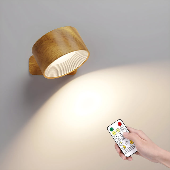 Lisslune | Eternity Glow – Wireless LED Wall Light with Remote Control & Timer