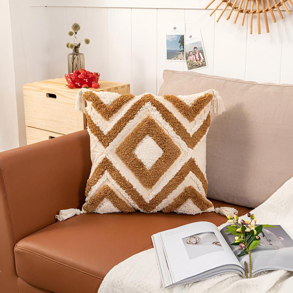 Lisslune | Casablanca Tufted Cushion Cover