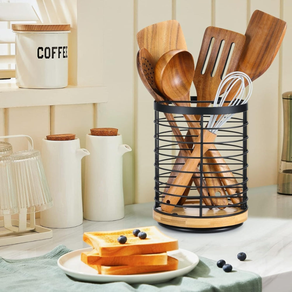 Lisslune | Brunn Kitchen Utensil Holder Organiser