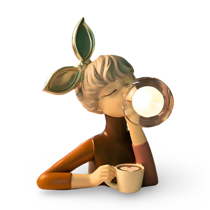 Lisslune | BubbleFairies Table Lamp – Enchanting Quartet Cartoon Girl Figurine Light