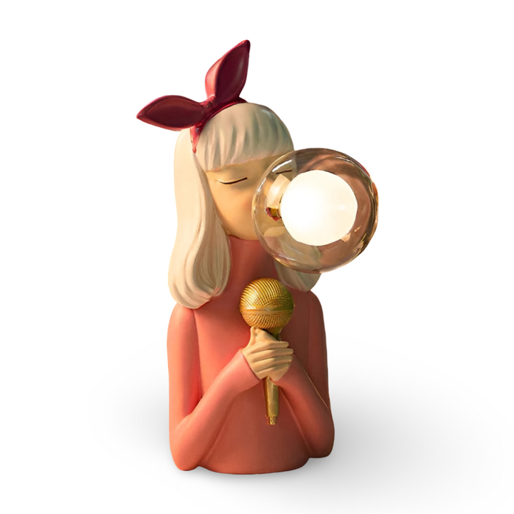 Lisslune | BubbleFairies Table Lamp – Enchanting Quartet Cartoon Girl Figurine Light