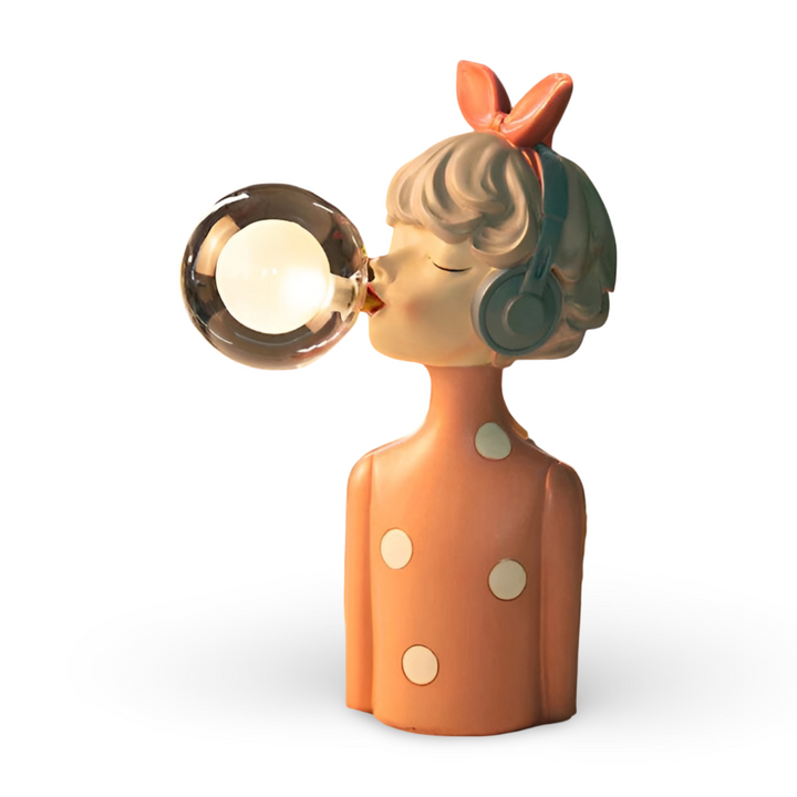 Lisslune | BubbleFairies Table Lamp – Enchanting Quartet Cartoon Girl Figurine Light