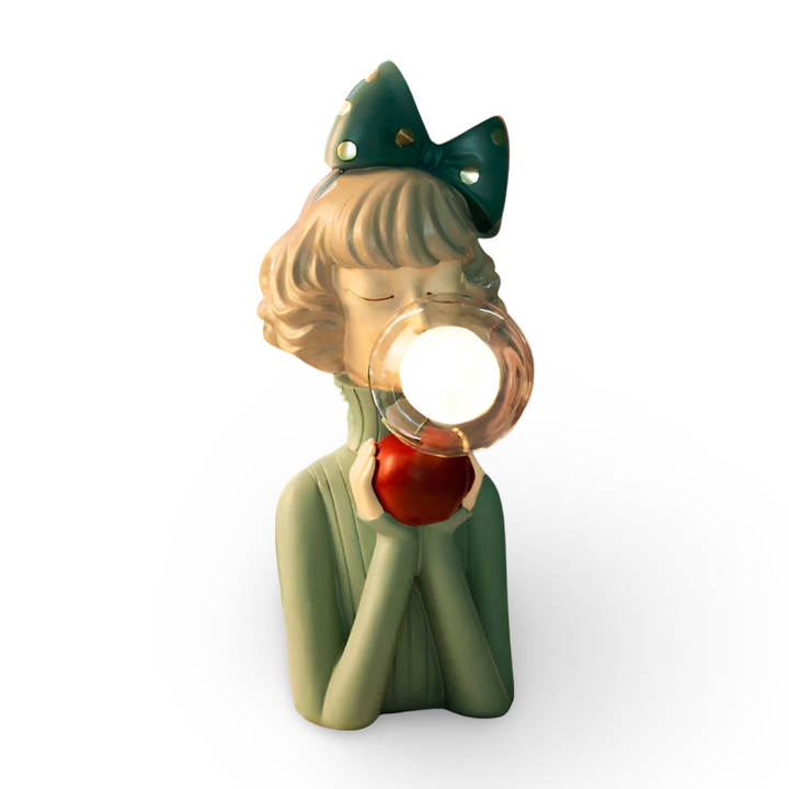 Lisslune | BubbleFairies Table Lamp – Enchanting Quartet Cartoon Girl Figurine Light