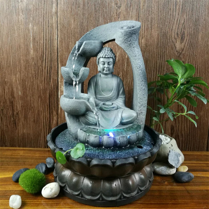 Lisslune | SerenityFlow - Buddha Water Feature