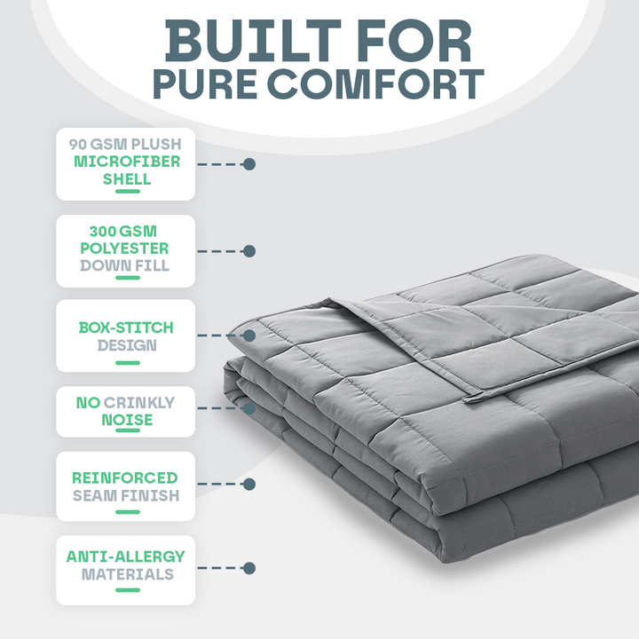 Lisslune | All Seasons Cloud-Soft Duvet | Gentle on Skin, Cozy & Breathable for Twin, Full, Queen, King Sizes