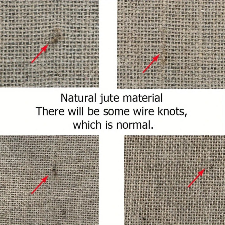 Lisslune | Burlap Charm Boho Table Runner