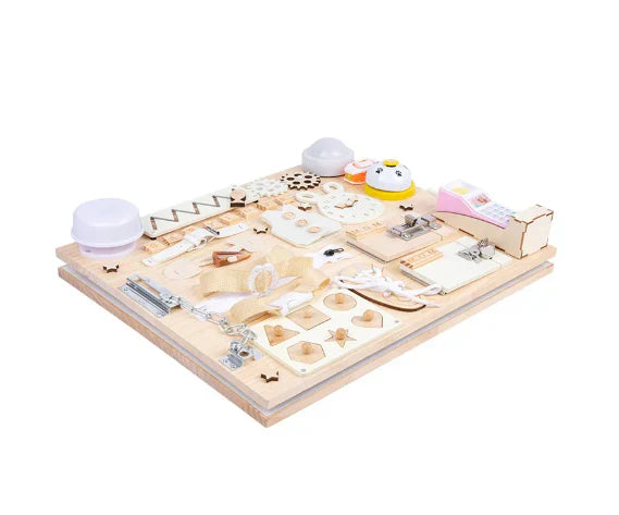 Lisslune | PlayDomus – Educational Activity Board with Drawing Table for Kids