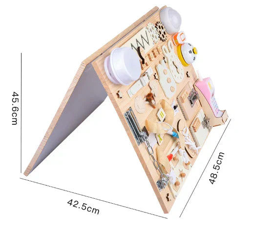 Lisslune | PlayDomus – Educational Activity Board with Drawing Table for Kids